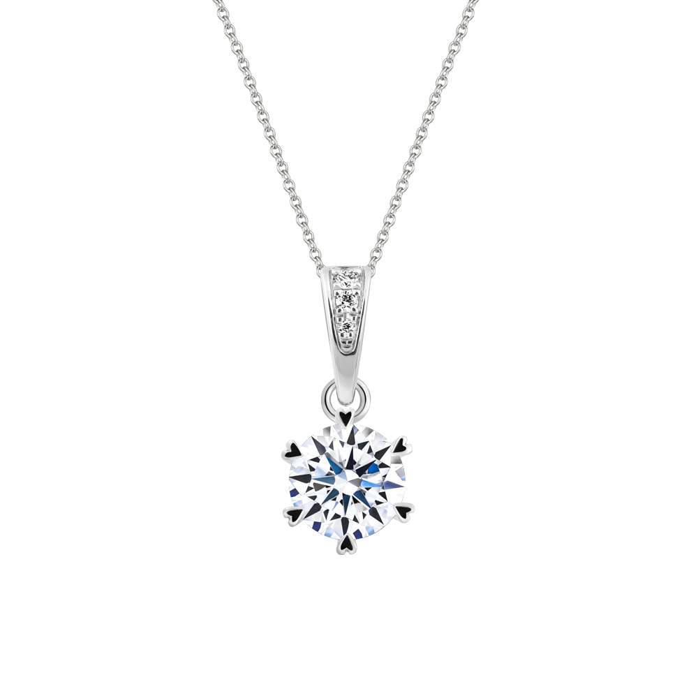 Ổ mặt kim cương tấm vàng 14K Catherine 3C