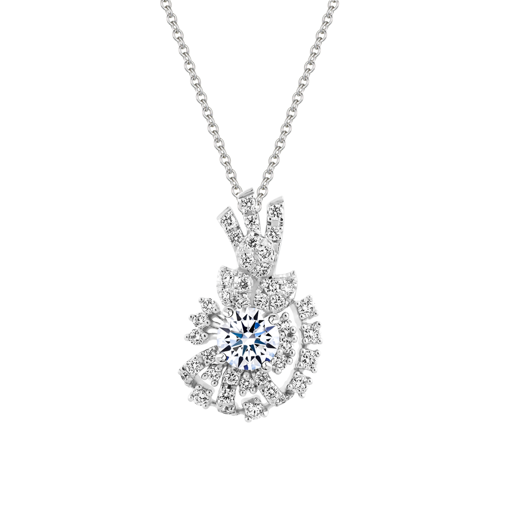 Mặt kim cương tấm vàng 14K Phoenix 3C