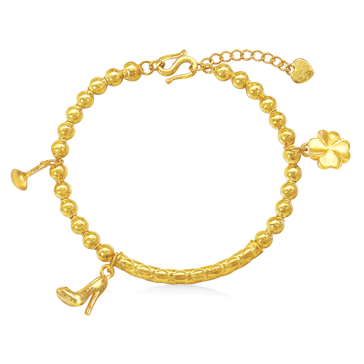 Lắc Vàng 24K Golden Style Bracelet FB700049 5D