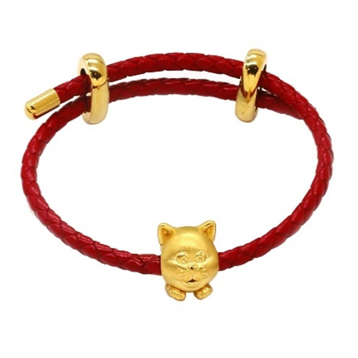 Lắc Vàng 24K Mystic Cat CB600201