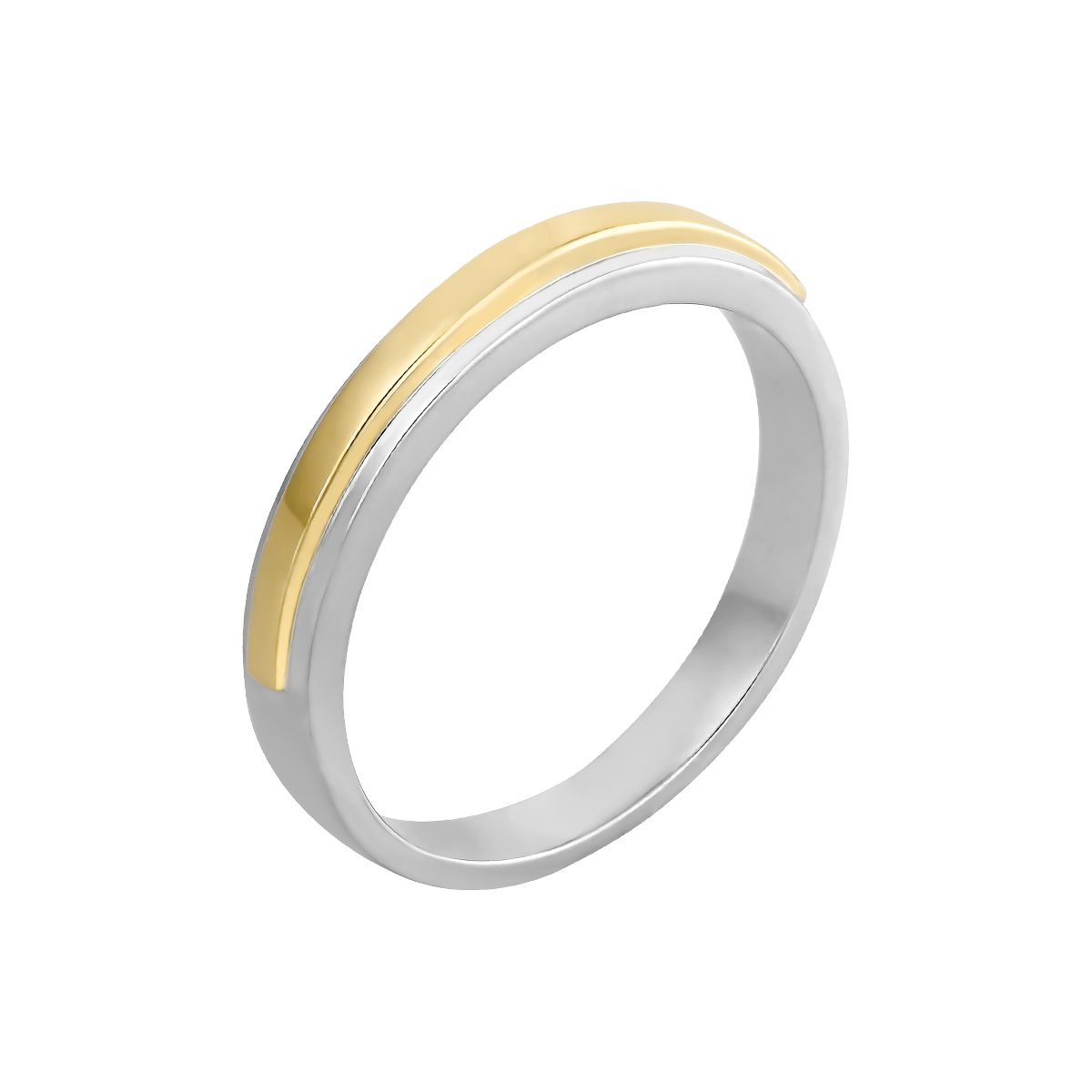 Nhẫn cưới nam vàng 14K Elrica M