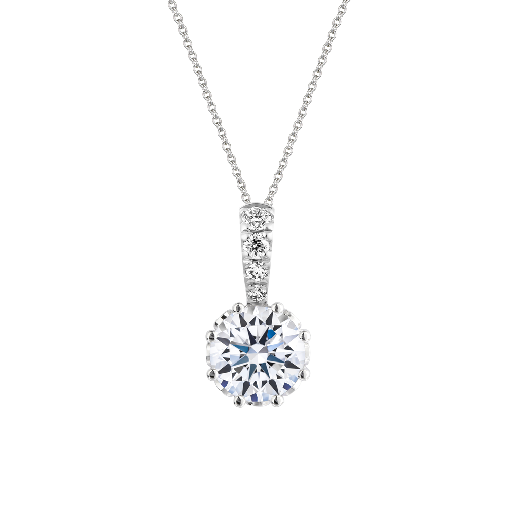 Mặt đính đá CZ vàng 14K Cheerful N2 3C