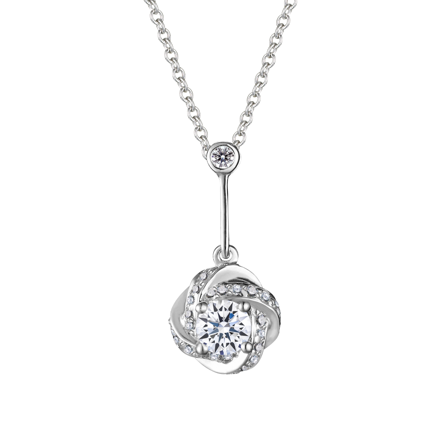 Ổ mặt kim cương tấm vàng 14K Hasmin 2C
