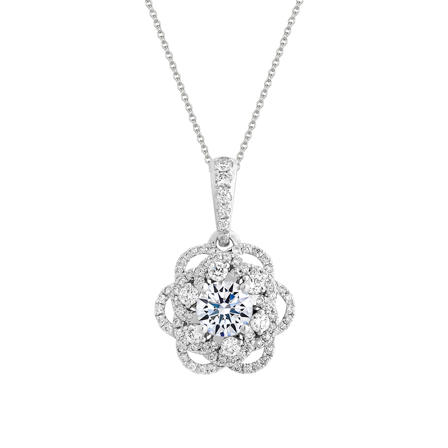 Ổ mặt kim cương tấm vàng 14K Naiya B 3C