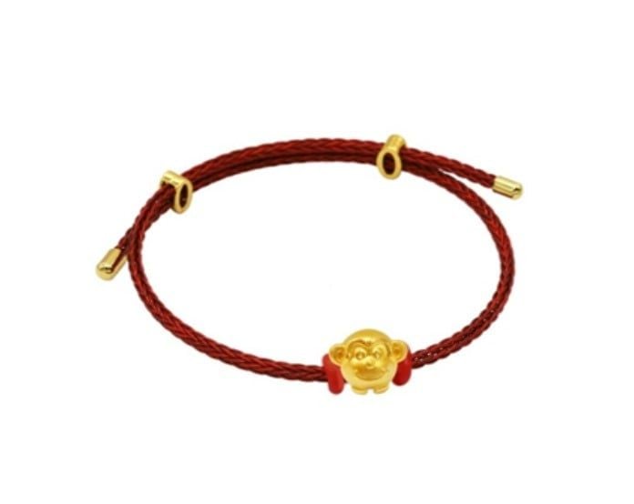 Lắc Vàng 24K Mystic Monkey CB60251