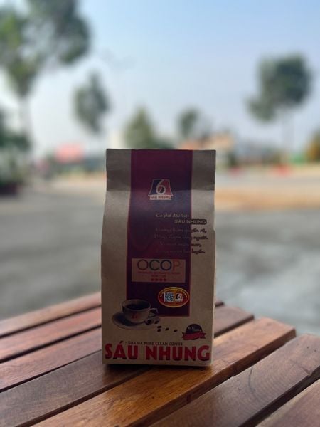 Cà phê Đăk Hà - Cà phê đặc biệt Sáu Nhung (Túi 500g) 