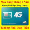 Sim 4G Viettel 12Umax90 Không Giới Hạn Trọn Gói 12 Tháng