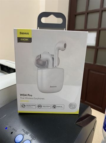 Tai nghe baseus Bluetooth W04 Pro