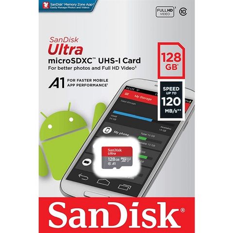 Thẻ nhớ Micro SD Sandisk 128Gb
