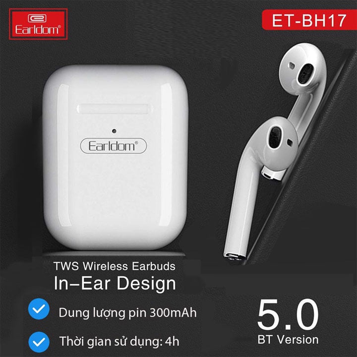 Tai Airpods Earldom BH17 Cao C p Shop 689.VN H ng Chu n Gi T t