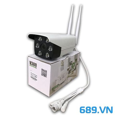 Camera IP WiFi Quan Sát Ngoài Trời V380 Pro Full HD Chống Nước Tốt