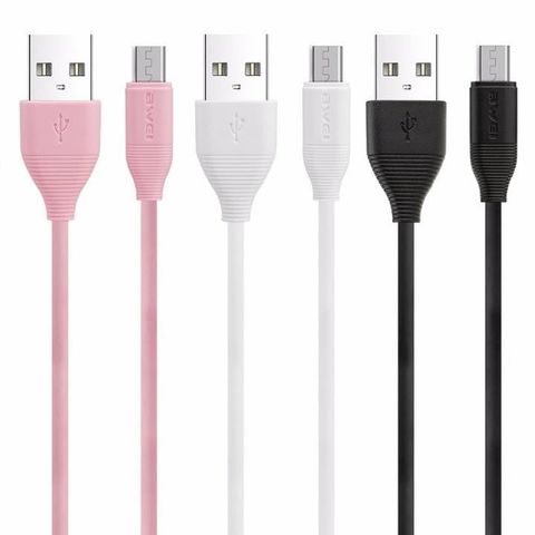 Cáp Micro USB Awei CL94 Chất Liệu Nhựa TPE An Toàn