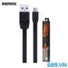 Cáp Sạc Nhanh Remax Chân Android Micro USB Giá Rẻ RC-001M