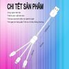 Dây Cáp Sạc Nhanh 3 Đầu IZNC C13 Lightning Micro USB Type-C