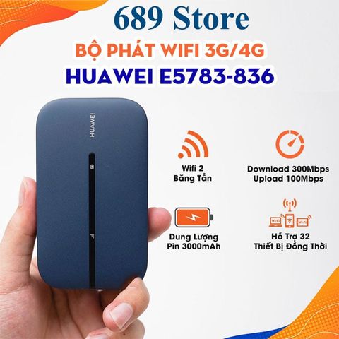 Bộ Phát Wifi Huawei E5783 Băng Tần Kép Tốc Độ 300Mbps