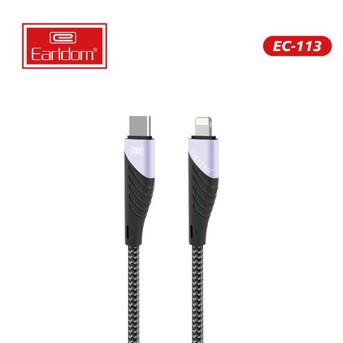 Cáp Sạc Kết Nối Type-C To Lightning Earldom EC-113