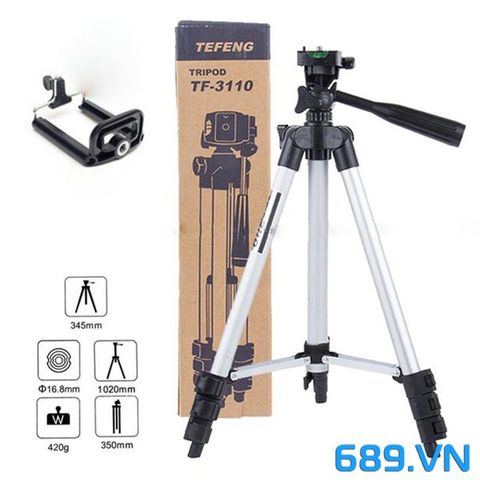 Giá Đỡ Quay Phim Chụp Ảnh 3 Chân Đế Tripod TF 3110