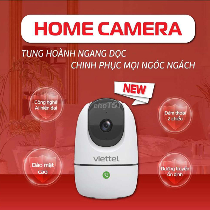 Camera Wifi Trong Nhà Viettel HC23 Full HD 2Mpx Shop 689.VN - Hàng Chuẩn Giá Tốt