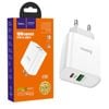 Củ Sạc Nhanh 20W Hoco C80 Type-C + USB-A