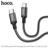 Cáp Sạc 60W Hoco X14 Type-C To Type-C Dài 1M