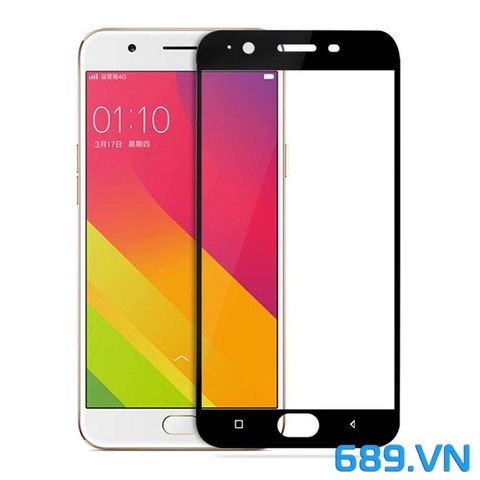 Kính Cường Lực 6D Oppo F1S Full Màn Hình Chống Trầy Xước Đen