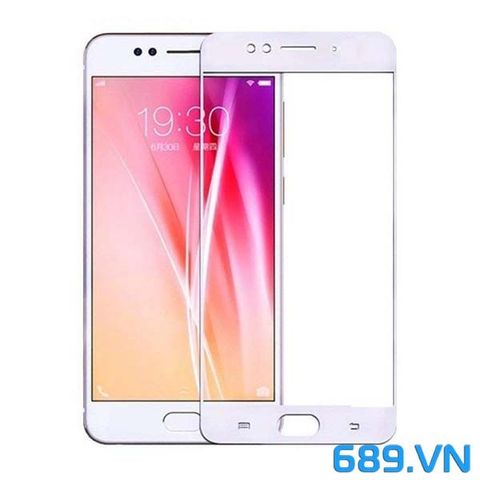 Kính Cường Lực 6D Cho Điện Thoại Oppo F3 Full Màn Trắng