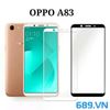 Kính Cường Lực Oppo A83 Full Keo Màn Giá Rẻ