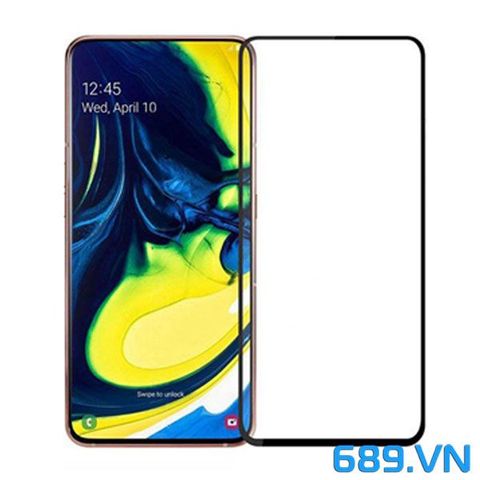 Kính Cường Lực Dán Kín Full Keo Màn Samsung Galaxy A80