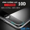 Kính Cường Lực 10D iPhone 7 8 Plus Full Màn Cao Cấp