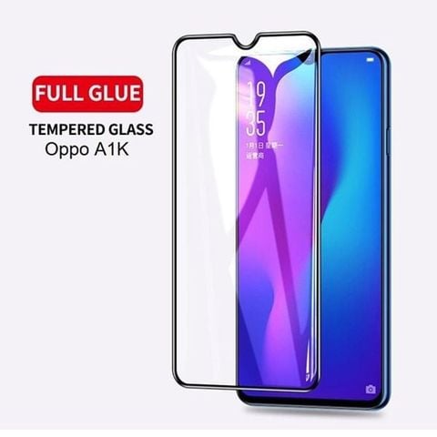 Kính Cường Lực Full Viền Oppo Dòng A