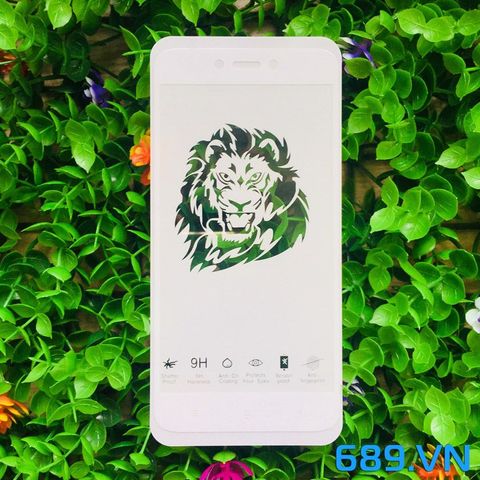Dán Kính Cường Lực Điện Thoại Xiaomi Redmi 5A Full Keo Màn - Trắng