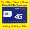 Sim 4G Mobifone VPB51 Max Băng Thông Không Giới Hạn Trọn 6 Tháng