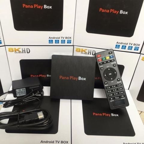 Pana Play Box Đầu Android TV Box Dành Cho Smart Tivi Full HD