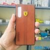 Ốp Lưng Điện Thoại Vivo P30 Giả Da Ferrari Cao Cấp