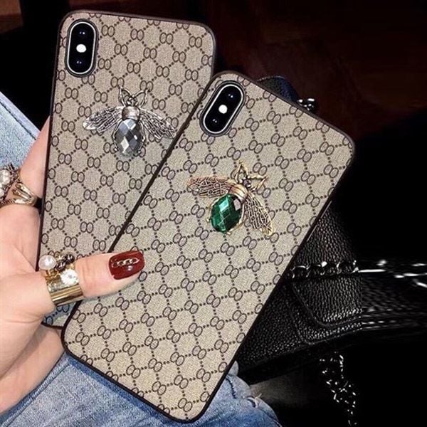 Ốp Da iPhone Gucci Hình Con Ong Đính Đá Sang Trọng Shop 689.VN ...