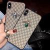 Ốp Da iPhone Gucci Hình Con Ong Đính Đá Sang Trọng