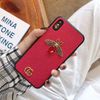 Ốp Da iPhone Gucci Hình Con Ong Đính Đá Sang Trọng