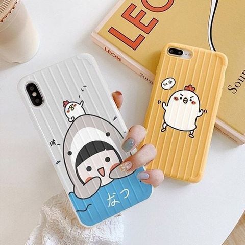 Ốp Lưng iPhone Vali Chibi Ngộ Nghĩnh