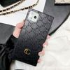 Ốp Da Vuông Gucci Cho Điện Thoại iPhone