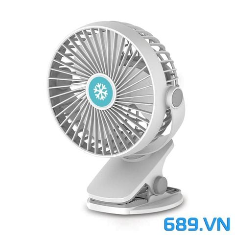 Quạt Mini Fan Kẹp Để Bàn ML F168 Sạc Pin Cao Cấp