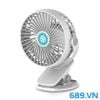 Quạt Mini Fan Kẹp Để Bàn ML F168 Sạc Pin Cao Cấp