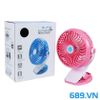 Quạt Mini Fan Kẹp Để Bàn ML F168 Sạc Pin Cao Cấp