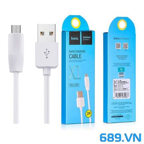 Dây Cáp Sạc Micro Usb Hoco X1 Dài 1M Cho Dòng Android