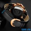 Đồng Hồ Nam Dây Da Cuena 6801 Chạy Full Kim Cao Cấp