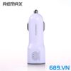 Tẩu Sạc Trên Ô Tô Remax Hai Cổng Usb Tiện Dụng