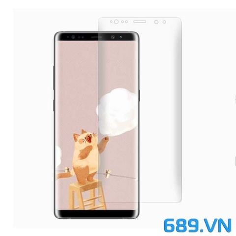 Kính Cường Lực SamSung Note 8 Full Viền Dẻo Trong Suốt