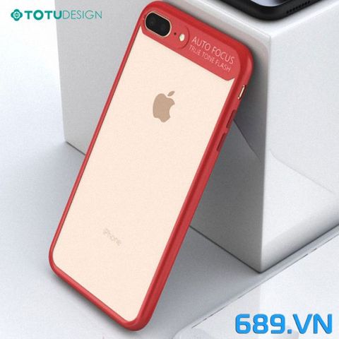 Ốp iPhone 6 - 6S Chính Hãng TOTU DESIGN Viền Mềm Lưng Trong Suốt