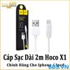 Cáp Sạc Cable Chân Lightning Hoco X1 Dài 2M Chính Hãng