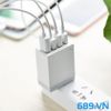 Củ Sạc Nhanh Hoco C23B Cốc Sạc Đa Năng 4 Cổng Usb Giá Rẻ