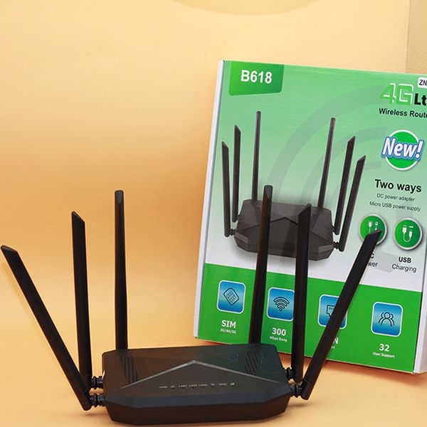 Bộ Router Phát Wifi 4G 6 Râu CPE B618 Tốc Độ 300Mpbs Shop 689.VN - Hàng ...